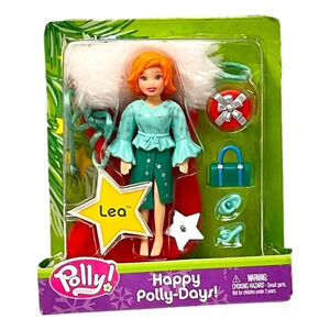 Vintage Polly Pocket Happy Polly Days Lila 2003 New  Christmas